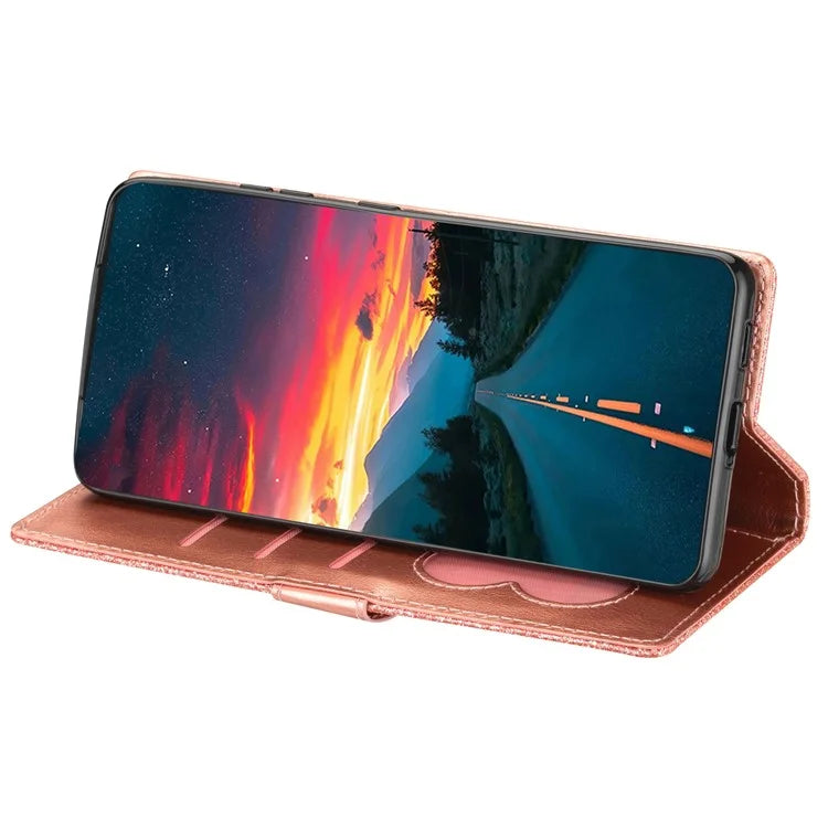 For Xiaomi Redmi Note 13 Pro 5G / Poco X6 5G Case Glitter Zipper Leather Cover with Wallet