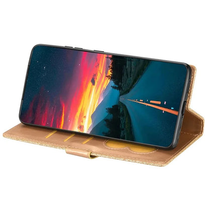 For Xiaomi Redmi Note 13 Pro 5G / Poco X6 5G Case Glitter Zipper Leather Cover with Wallet