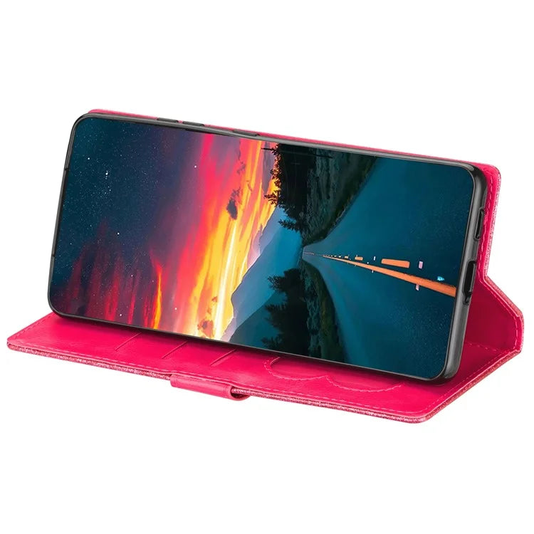 For Xiaomi Redmi Note 13 Pro 5G / Poco X6 5G Case Glitter Zipper Leather Cover with Wallet