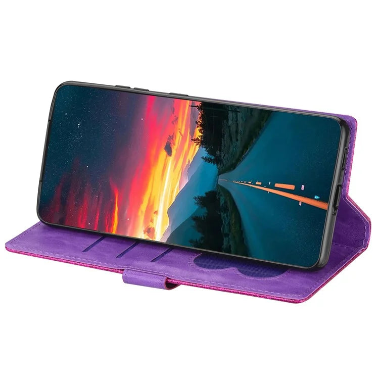 For Xiaomi Redmi Note 13 Pro 5G / Poco X6 5G Case Glitter Zipper Leather Cover with Wallet