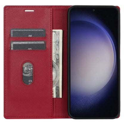 BKS-001 For Samsung Galaxy A25 5G (Global) (161.0 x 76.5 x 8.3mm) Magnetic Phone Case Shock Absorbing Cover