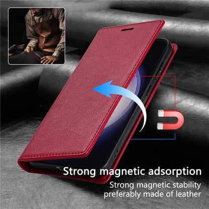 BKS-001 For Samsung Galaxy A25 5G (Global) (161.0 x 76.5 x 8.3mm) Magnetic Phone Case Shock Absorbing Cover