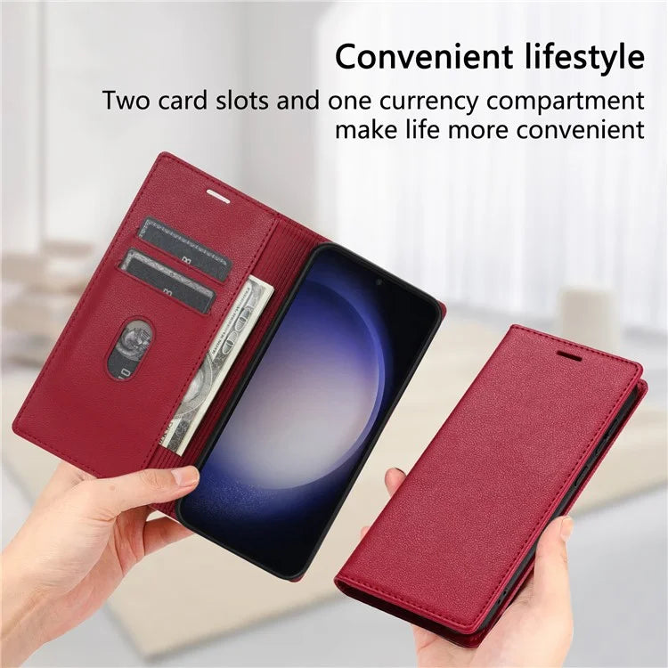BKS-001 For Xiaomi Redmi Note 13 Pro 5G / Poco X6 5G Magnetic Phone Case Bump Proof Leather Cover