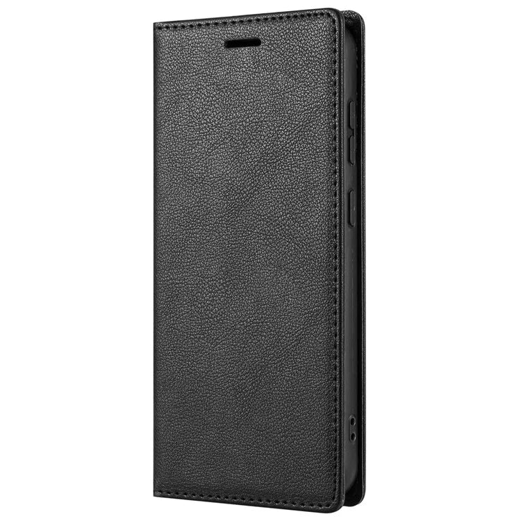 BKS-001 For Xiaomi Redmi Note 13 5G Case Drop-resistant Leather Cover with Magnetic Closure