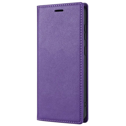 BKS-001 For Xiaomi Redmi Note 13 5G Case Drop-resistant Leather Cover with Magnetic Closure