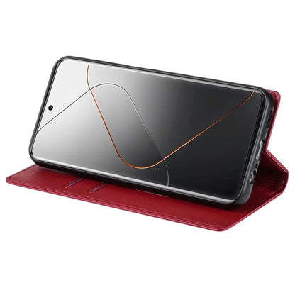 BKS-001 For Xiaomi Redmi Note 13 5G Case Drop-resistant Leather Cover with Magnetic Closure