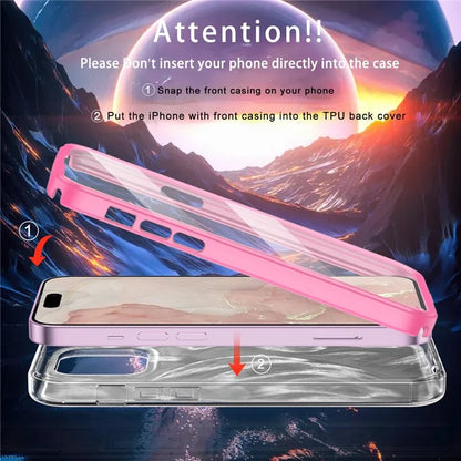 For iPhone 15 Plus Cell Phone Cases Gradient Feather Scratch-proof Cover