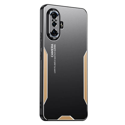 For Xiaomi Redmi K40 Gaming Case Aluminium Alloy+PC+TPU Matte Phone Cover