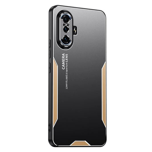 For Xiaomi Redmi K40 Gaming Case Aluminium Alloy+PC+TPU Matte Phone Cover