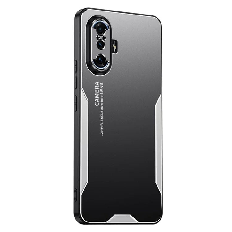 For Xiaomi Redmi K40 Gaming Case Aluminium Alloy+PC+TPU Matte Phone Cover