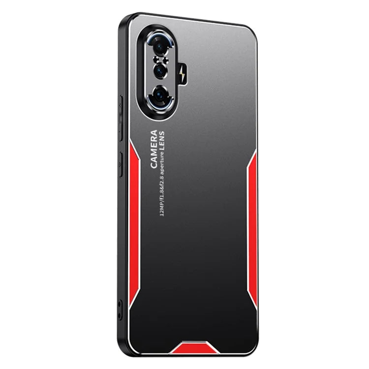 For Xiaomi Redmi K40 Gaming Case Aluminium Alloy+PC+TPU Matte Phone Cover