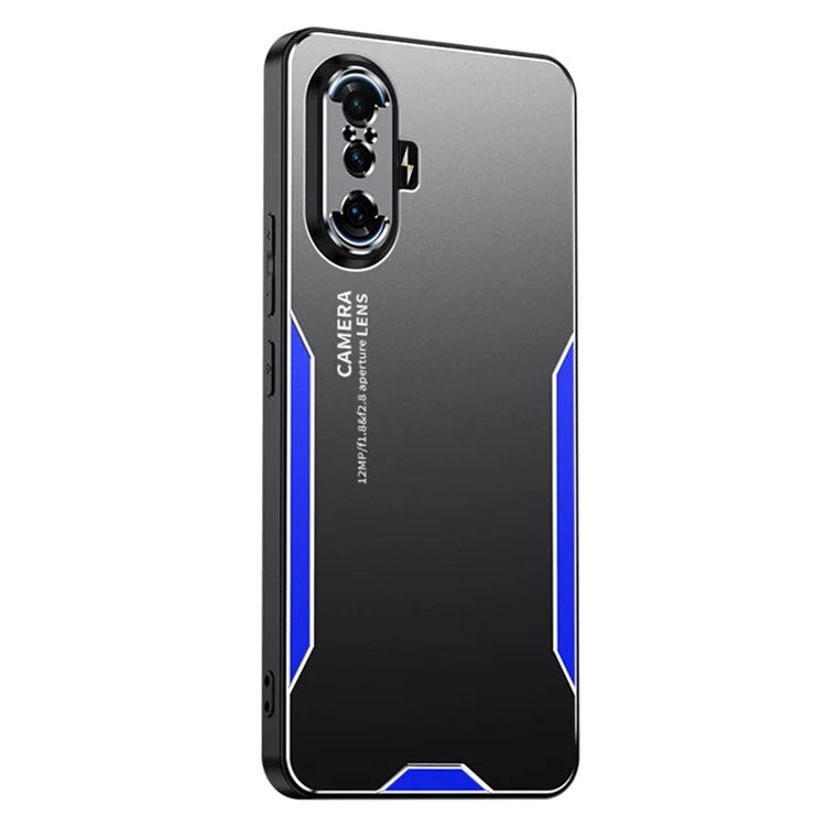 For Xiaomi Redmi K40 Gaming Case Aluminium Alloy+PC+TPU Matte Phone Cover