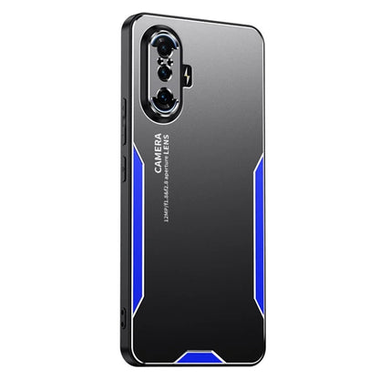 For Xiaomi Redmi K40 Gaming Case Aluminium Alloy+PC+TPU Matte Phone Cover