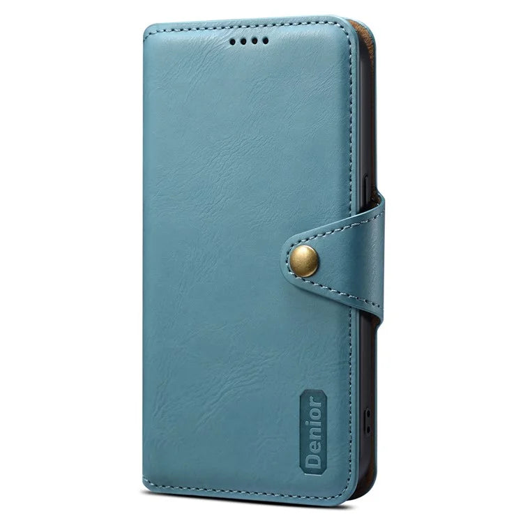 DENIOR For Google Pixel 7 5G Case Cowhide Texture Shockproof Wallet Phone Cover