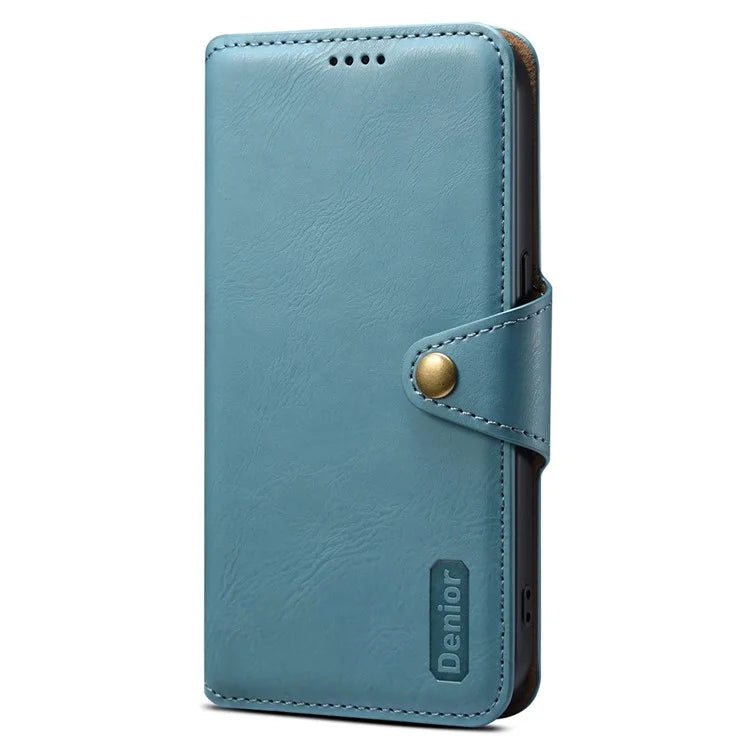 DENIOR For Samsung Galaxy A05 4G Case Cowhide Texture Shockproof Phone Cover