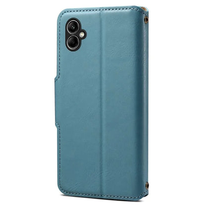 DENIOR For Samsung Galaxy A05 4G Case Cowhide Texture Shockproof Phone Cover