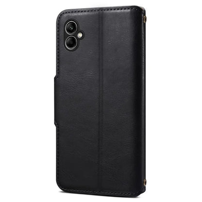 DENIOR For Samsung Galaxy A05 4G Case Cowhide Texture Shockproof Phone Cover