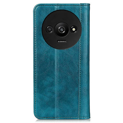For Xiaomi Redmi A3 Case Split Leather Magnetic Auto Closing Wallet Phone Cover