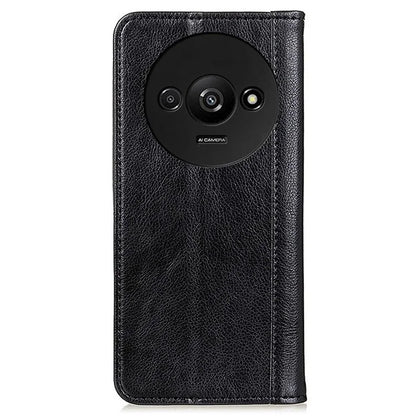 For Xiaomi Redmi A3 Case Split Leather Magnetic Auto Closing Wallet Phone Cover