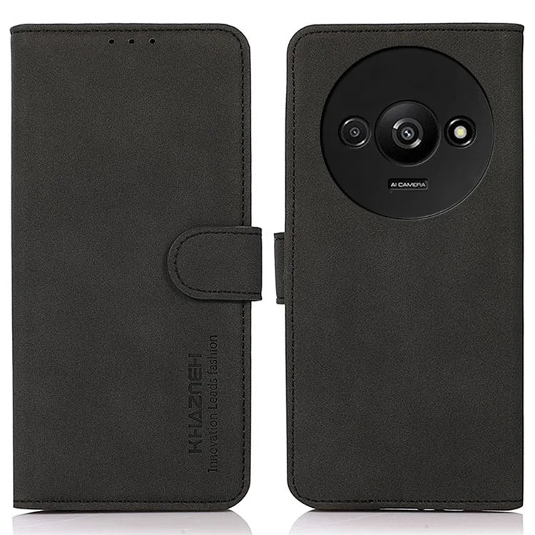 KHAZNEH For Xiaomi Redmi A3 Case Anti-Drop Card Holder Wallet Phone Cover