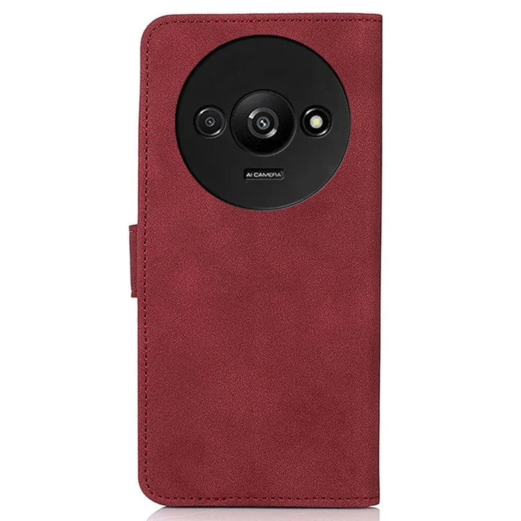 KHAZNEH For Xiaomi Redmi A3 Case Anti-Drop Card Holder Wallet Phone Cover