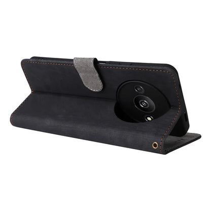 For Xiaomi Redmi A3 / Poco C61 4G Case RFID Blocking Wallet PU Leather Stand Phone Cover