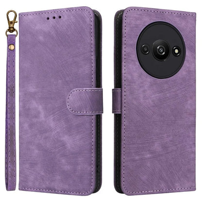 For Xiaomi Redmi A3 / Poco C61 4G Case RFID Blocking Wallet PU Leather Stand Phone Cover