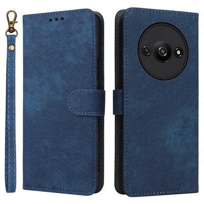 For Xiaomi Redmi A3 / Poco C61 4G Case RFID Blocking Wallet PU Leather Stand Phone Cover