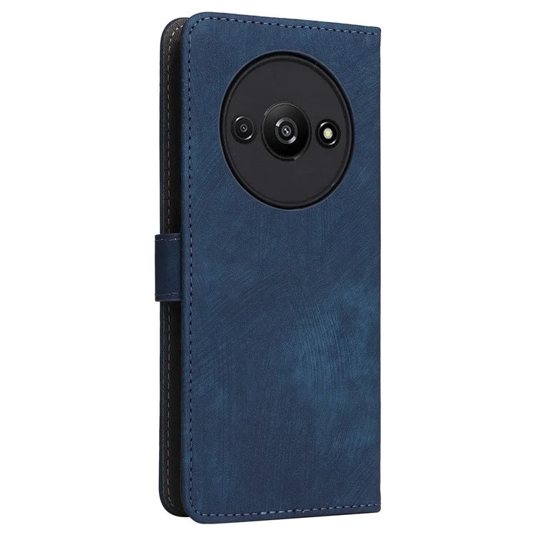 For Xiaomi Redmi A3 / Poco C61 4G Case RFID Blocking Wallet PU Leather Stand Phone Cover
