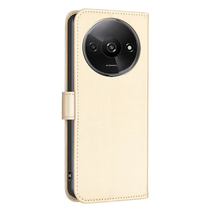 For Xiaomi Redmi A3 Case Lucky Clover Leather Flip Phone Cover