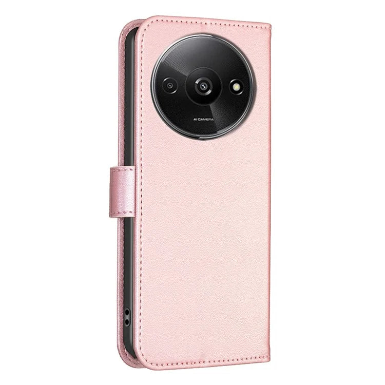 For Xiaomi Redmi A3 Case Lucky Clover Leather Flip Phone Cover