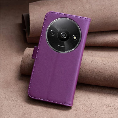 BINFEN COLOR BF17 For Xiaomi Redmi A3 Case Leather Folio Wallet Phone Cover