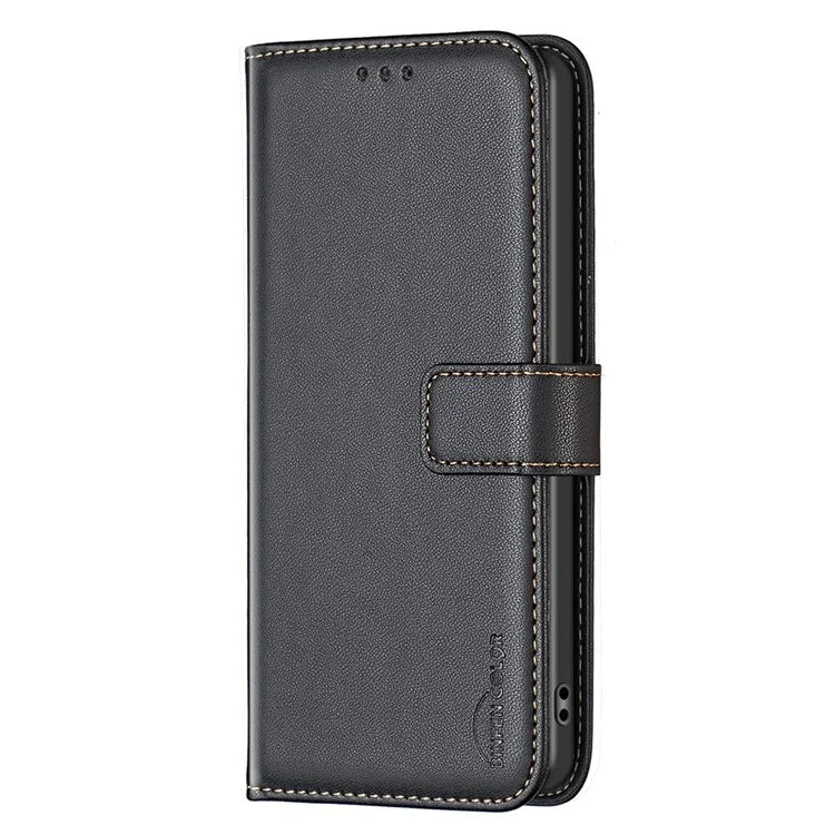 BINFEN COLOR BF17 For Xiaomi Redmi A3 Case Leather Folio Wallet Phone Cover