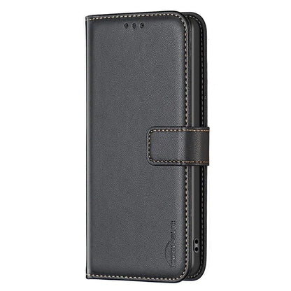 BINFEN COLOR BF17 For Xiaomi Redmi A3 Case Leather Folio Wallet Phone Cover