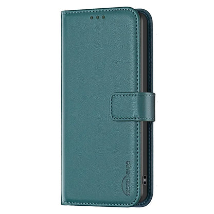 BINFEN COLOR BF17 For Xiaomi Redmi A3 Case Leather Folio Wallet Phone Cover