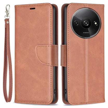 For Xiaomi Redmi A3 Case Leather Cover Adjustable Stand View Folio Flip Phone Cover