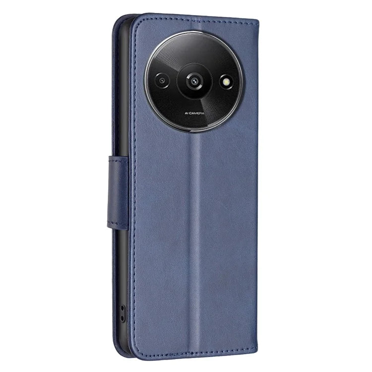 For Xiaomi Redmi A3 Case Leather Cover Adjustable Stand View Folio Flip Phone Cover