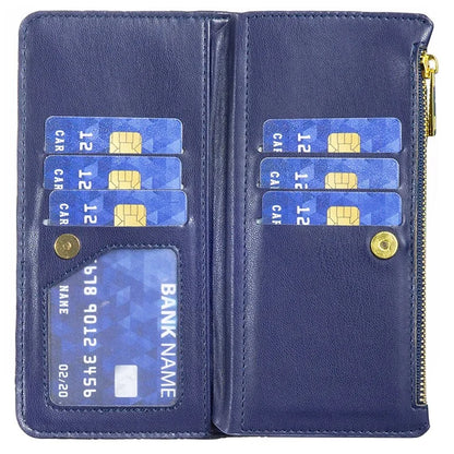 BINFEN COLOR BF Style-15 For Xiaomi Redmi A3 Case Zipper Flip Shockproof Leather Phone Cover