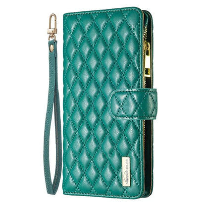 BINFEN COLOR BF Style-15 For Xiaomi Redmi A3 Case Zipper Flip Shockproof Leather Phone Cover