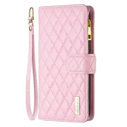 BINFEN COLOR BF Style-15 For Xiaomi Redmi A3 Case Zipper Flip Shockproof Leather Phone Cover