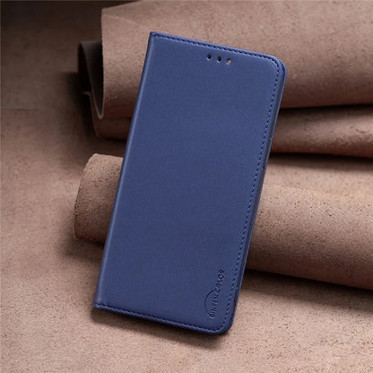 BINFEN COLOR BF18 For Xiaomi Redmi A3 Case PU Leather Magnetic Closure Flip Phone Cover