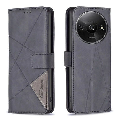 BINFEN COLOR BF05 For Xiaomi Redmi A3 Case PU Leather Phone Cover with Wallet Card Holder
