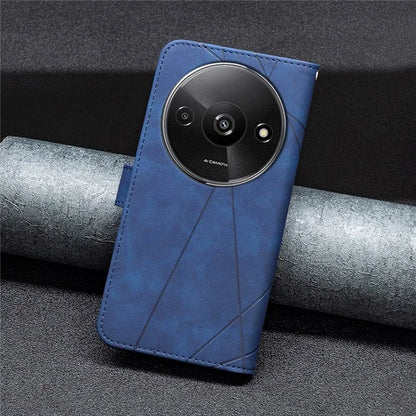 BINFEN COLOR BF05 For Xiaomi Redmi A3 Case PU Leather Phone Cover with Wallet Card Holder