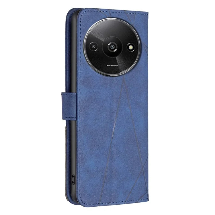 BINFEN COLOR BF05 For Xiaomi Redmi A3 Case PU Leather Phone Cover with Wallet Card Holder