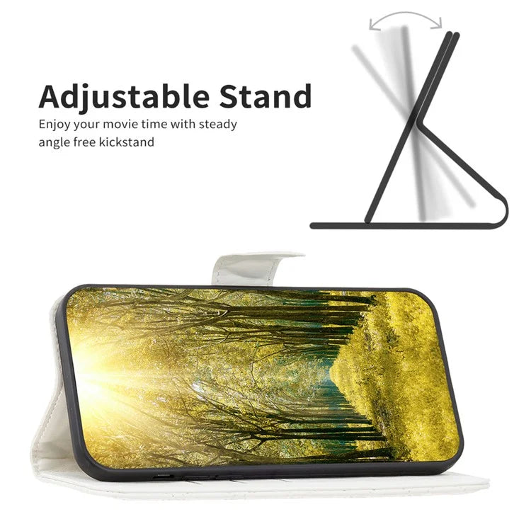 BINFEN COLOR BF Style-14 For Xiaomi Redmi A3 Case TPU Inner Shell Leather Phone Cover