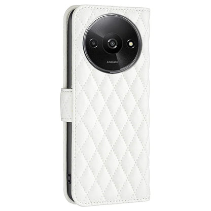 BINFEN COLOR BF Style-14 For Xiaomi Redmi A3 Case TPU Inner Shell Leather Phone Cover