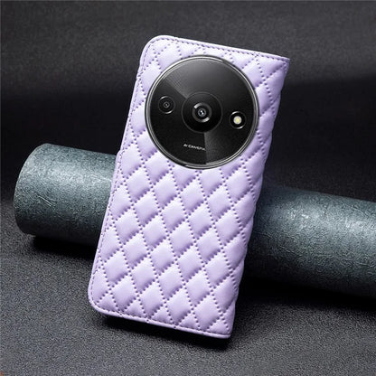 BINFEN COLOR BF Style-14 For Xiaomi Redmi A3 Case TPU Inner Shell Leather Phone Cover