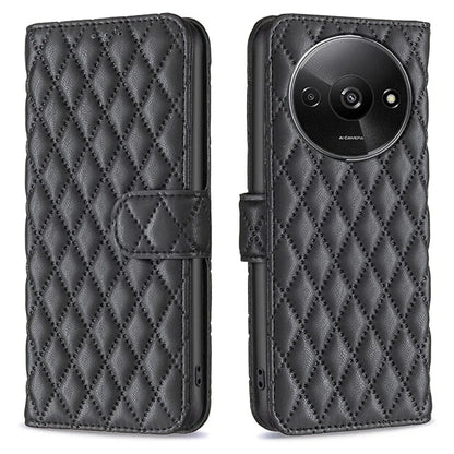 BINFEN COLOR BF Style-14 For Xiaomi Redmi A3 Case TPU Inner Shell Leather Phone Cover