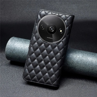 BINFEN COLOR BF Style-14 For Xiaomi Redmi A3 Case TPU Inner Shell Leather Phone Cover