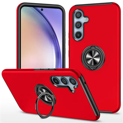 For Samsung Galaxy A55 5G Case Slim-Fit PC+TPU Phone Cover with Kickstand